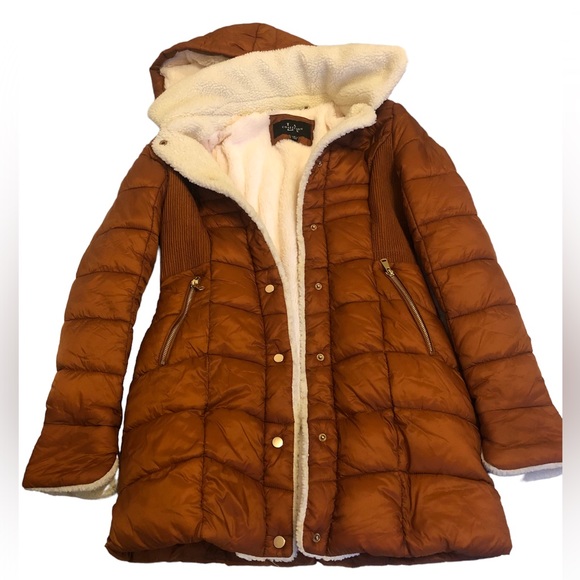 LA Coalition Jackets & Blazers - LA Coalition faux fur lined puffer coat